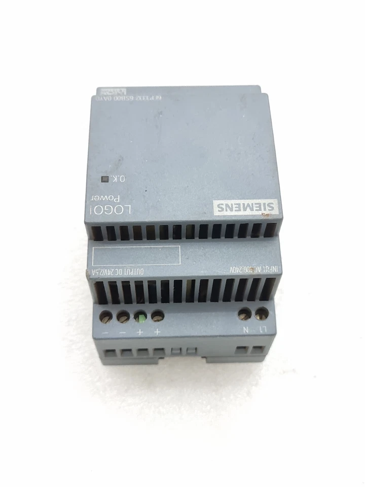 Siemens 6EP3332-6SB00-0AY0 Logo Power Supply Module 100-240V
